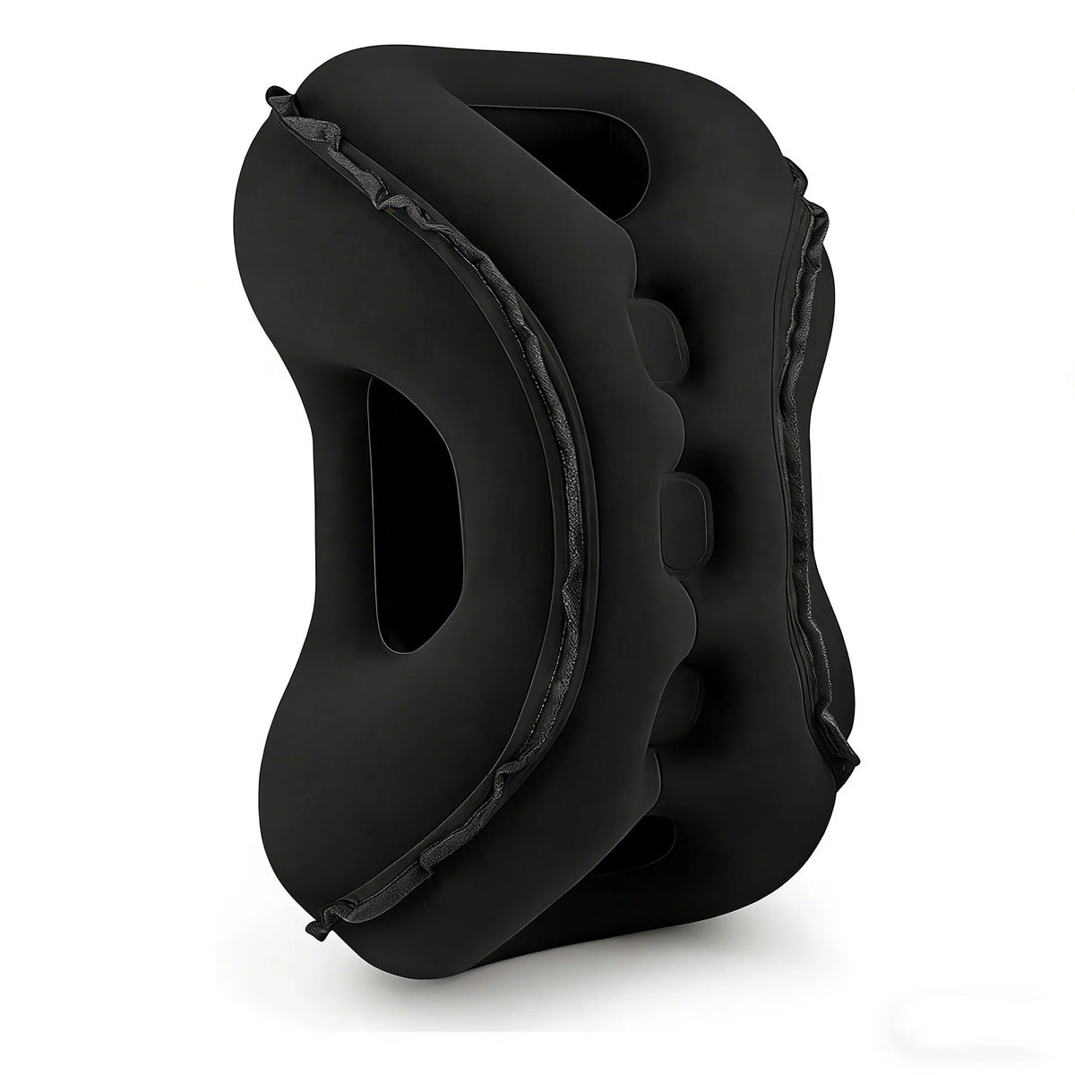 Upgraded Inflatable Air Cushion Travel Pillow Headrest Chin Support Cushions for Airplane Plane Car Office Rest Neck Nap Pillows