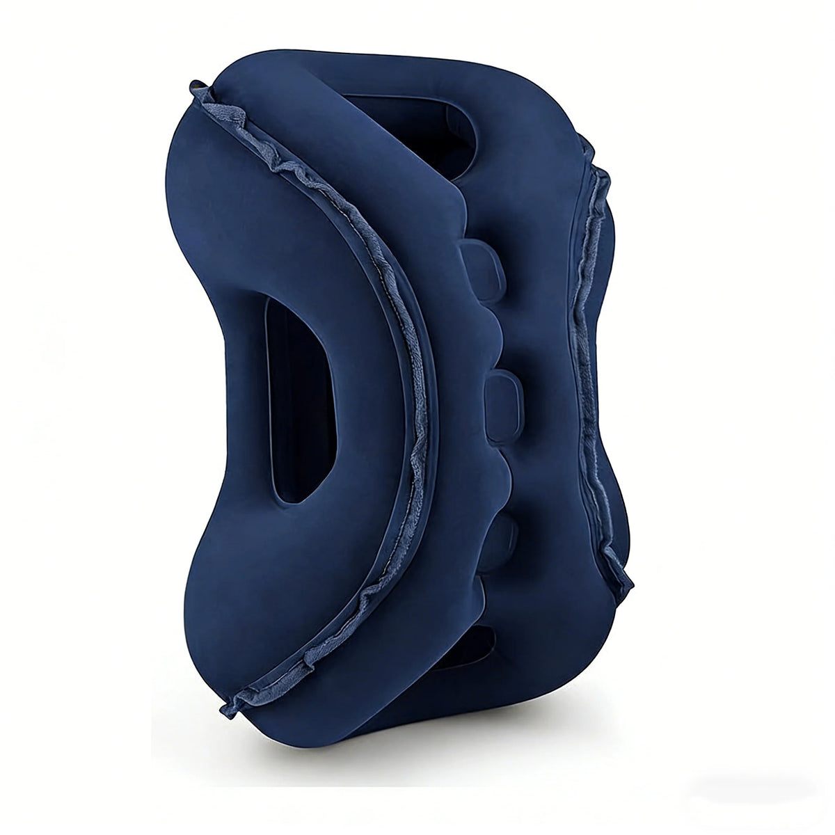 Upgraded Inflatable Air Cushion Travel Pillow Headrest Chin Support Cushions for Airplane Plane Car Office Rest Neck Nap Pillows